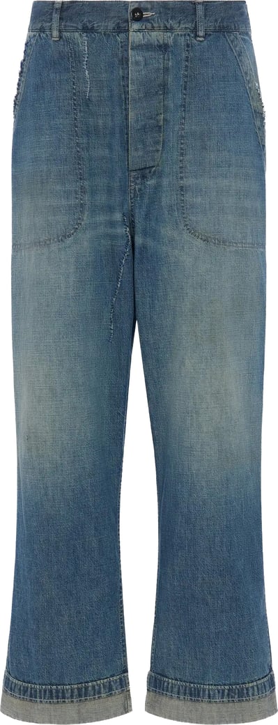 Pants Washed Blue