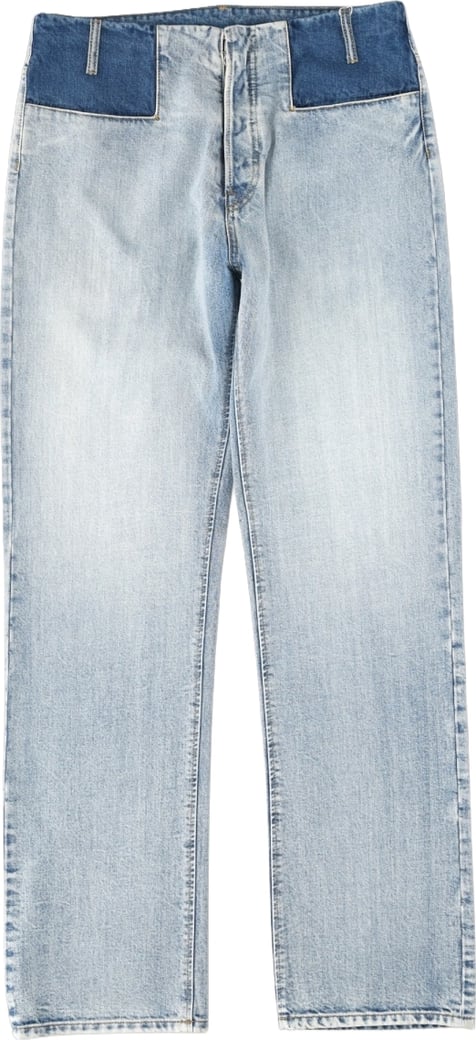 Jeans A Gamba Dritta in denim