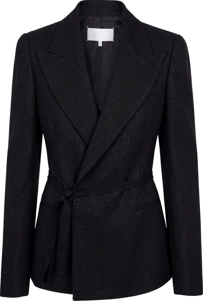 Double-breasted wool jacket