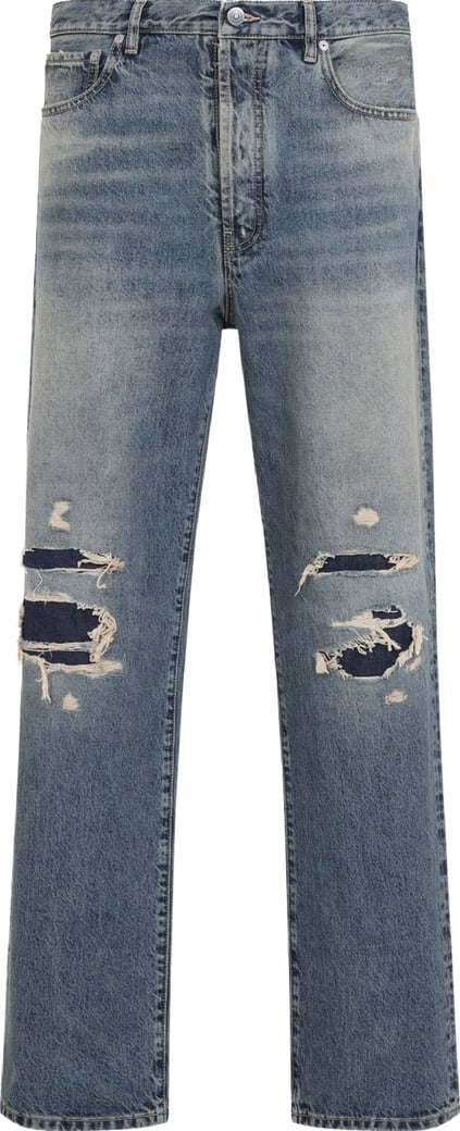 Maison Margiela Distresses Denim Trousers