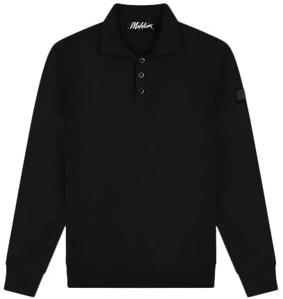 Malelions Knitted Long Sleeve Polo