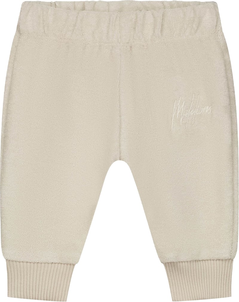 Malelions Baby Towelling Sweatpants MB1-AW25-07 beige