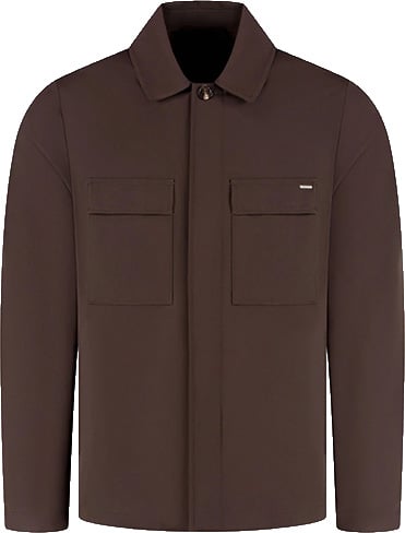 Malelions Malelions Premium Blend Overshirt MPD50026025 50001 Brown