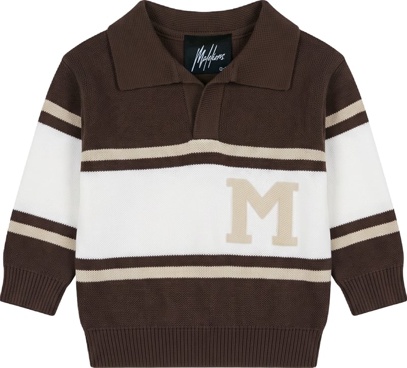 Malelions Baby Knitted University Polo