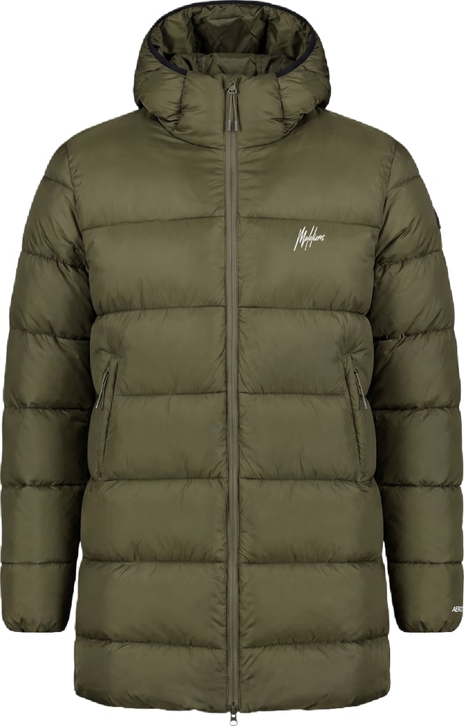 Malelions Sport Ace Mid Length Puffer Jacket
