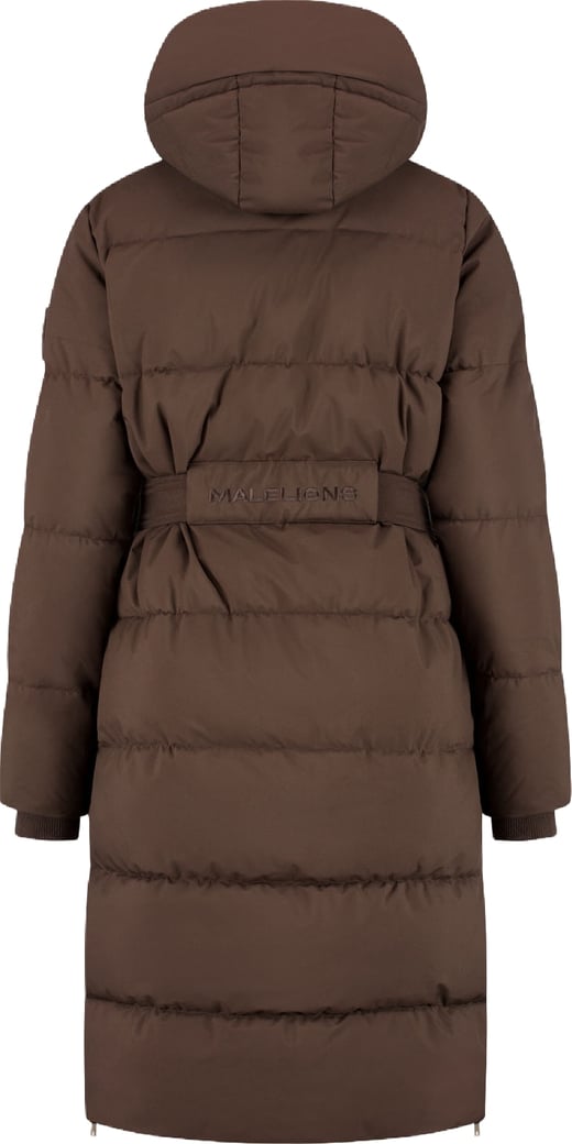 Malelions Women Emblem Long Puffer Jacket