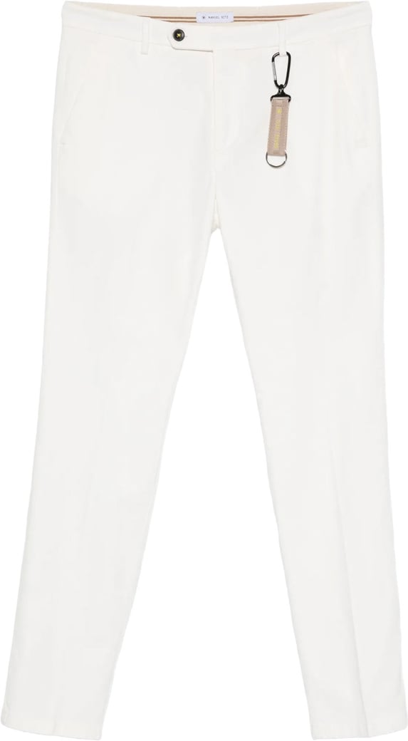 broek wit katoen