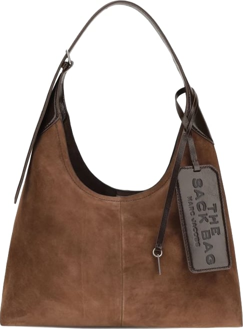 Marc Jacobs Brown Suede Leather Shoulder Bag