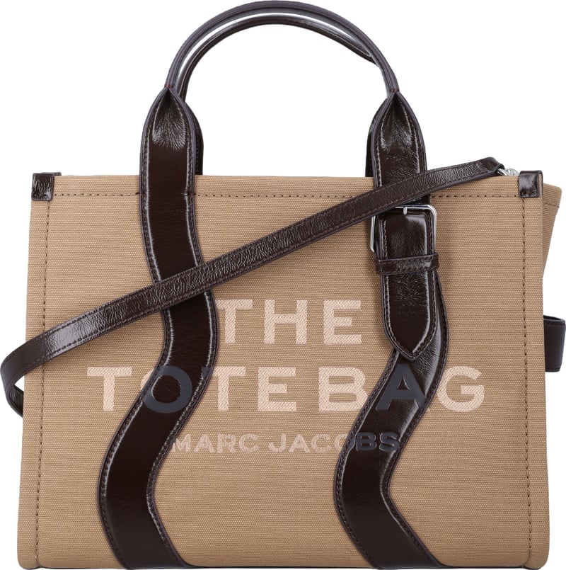 The Medium Tote Wavey Latte Fondant