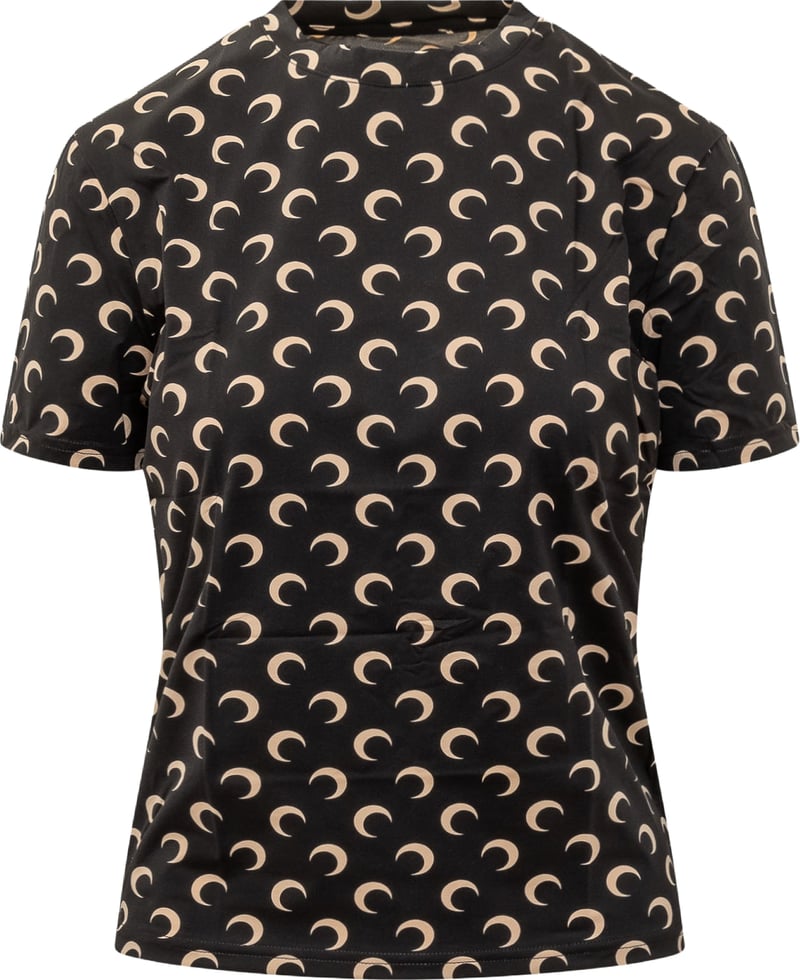 Top con Stampa Moon All Over