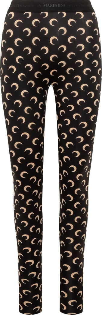 Leggings con Stampa Moon All Over