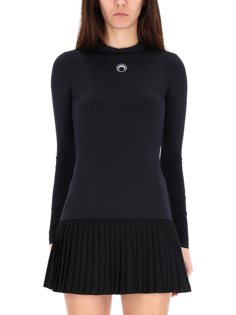 Moon Polyamide-Blend Fitted Top