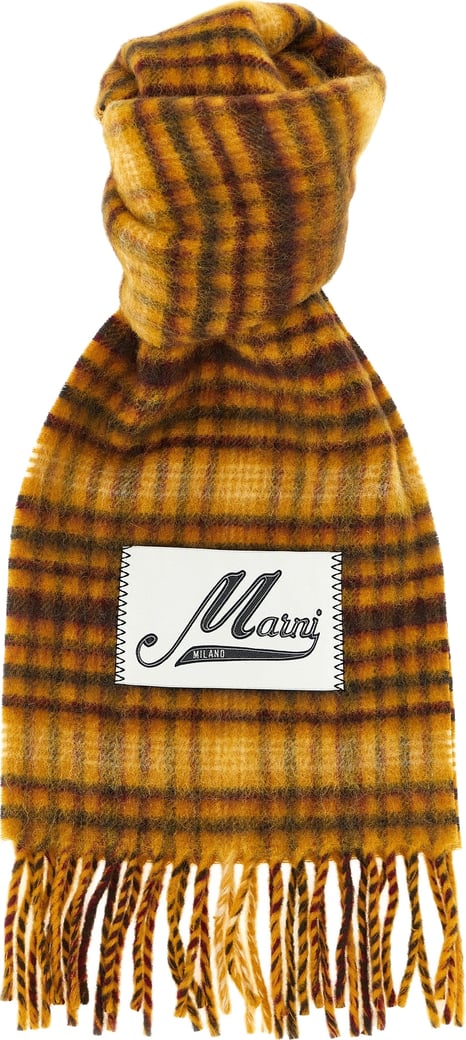 Marni Multicolor Virgin Wool Foulard