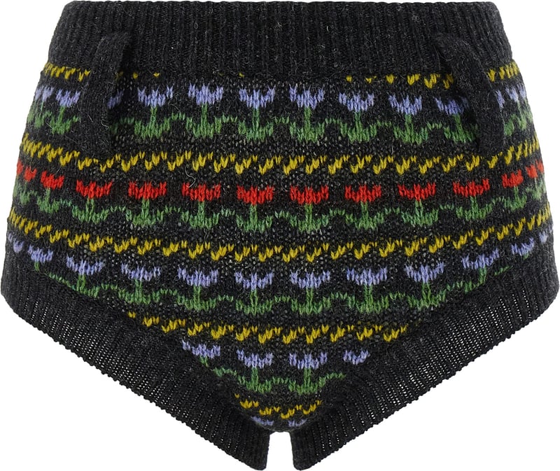 Marni Gray Virgin Wool Bermuda Shorts