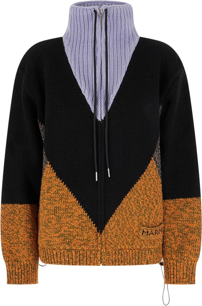 Marni Multicolor wool blend sweater