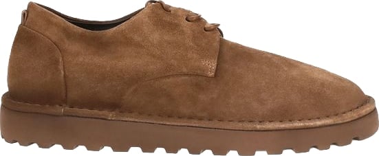 Marsell Brown Calf Leather Bos Taurus Oxfords And Derbies