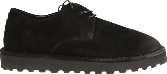 Marsell Black Calf Leather Bos Taurus Oxfords And Derbies