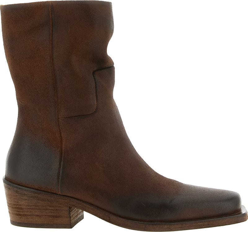 Marsell Brown Calfskin Chelsea Boots