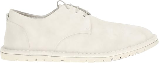 Marsell Beige Calf Leather Bos Taurus Oxfords And Derbies