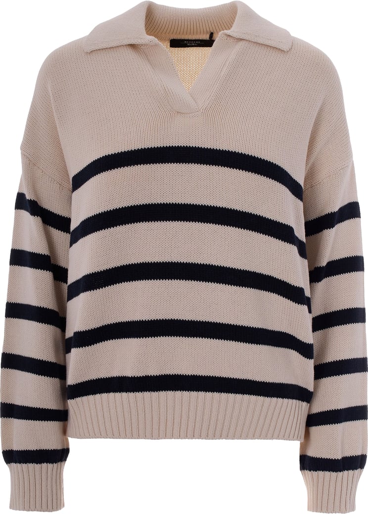 Striped Knit Polo