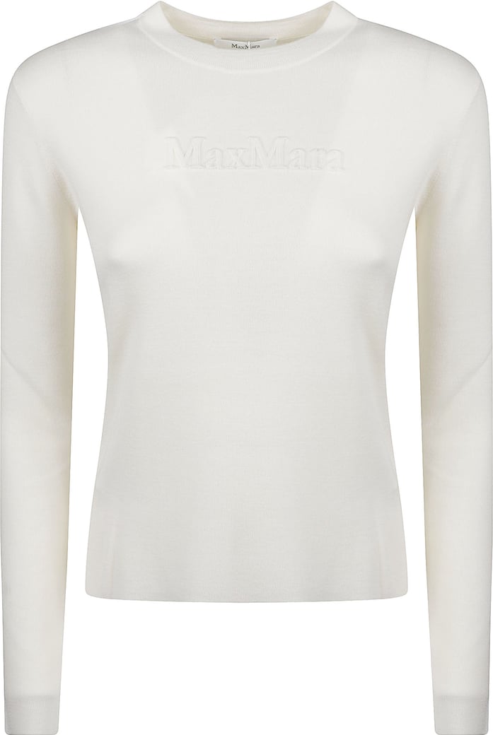 Mxmmanto Round Neck Sweater White