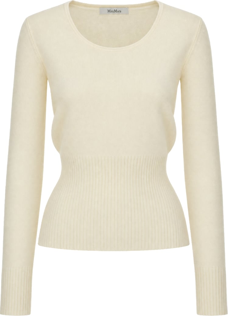 Maxmara Ivory wool blend sweater