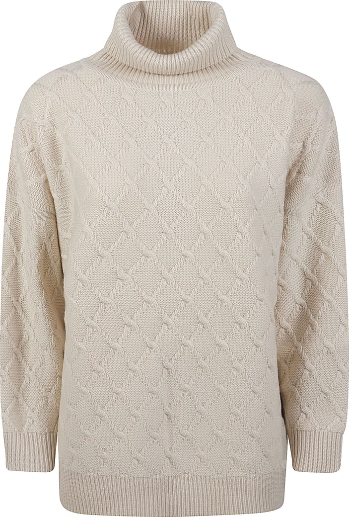 Mxmbambola Turtle Neck Sweater Nude