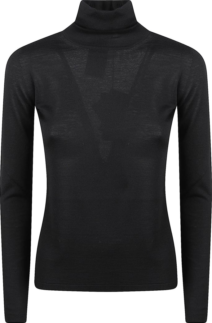 Mxmsaluto V Neck Sweater Black