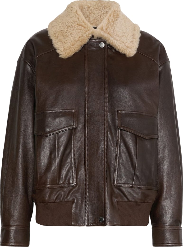 Max Mara Weekend Calata Leather Jacket