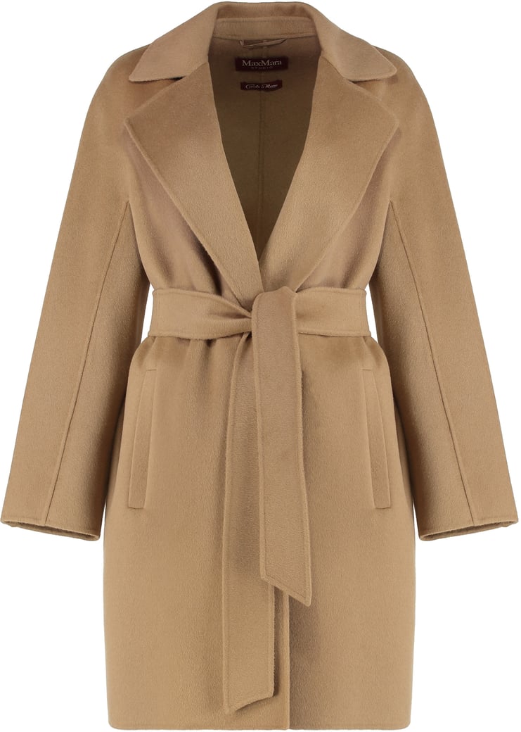 Wool and cashmere coat