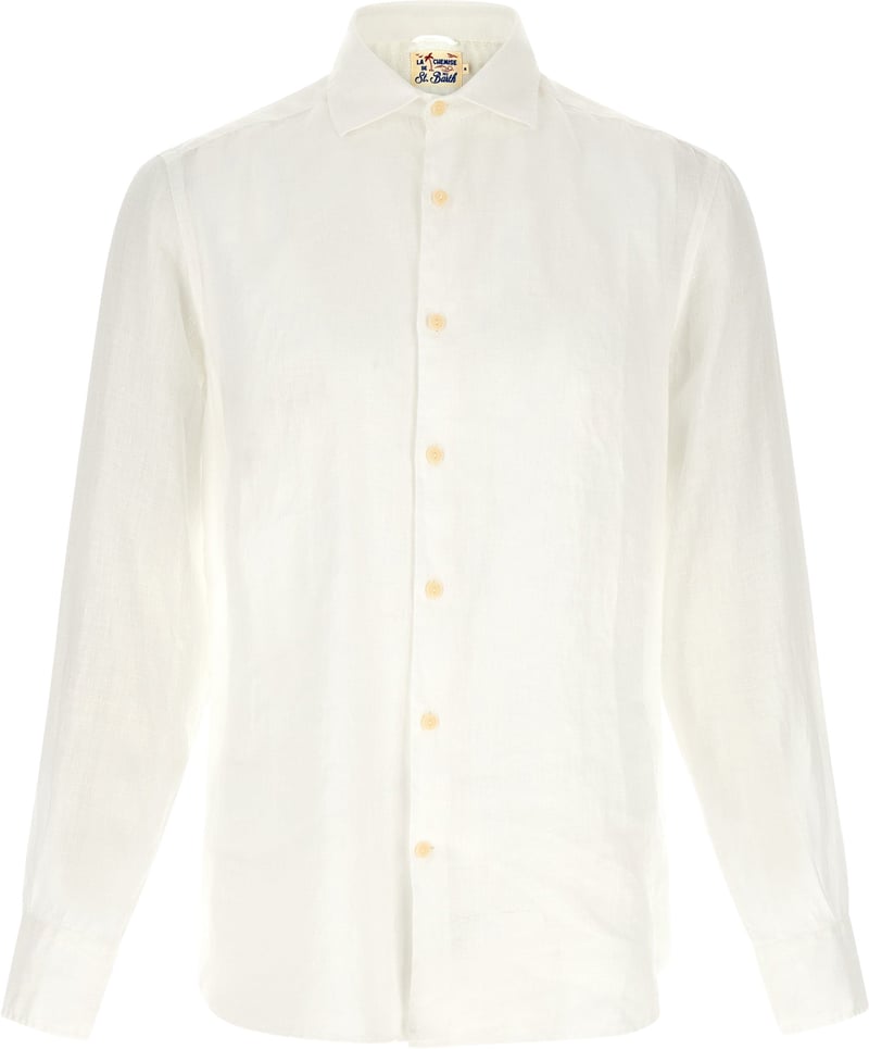 MC2 Saint Barth White Linen Blouse
