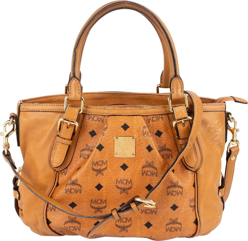 MCM Monogram Visetos Handbag
