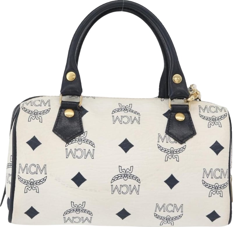 MCM Vicetos logogram boston Mini