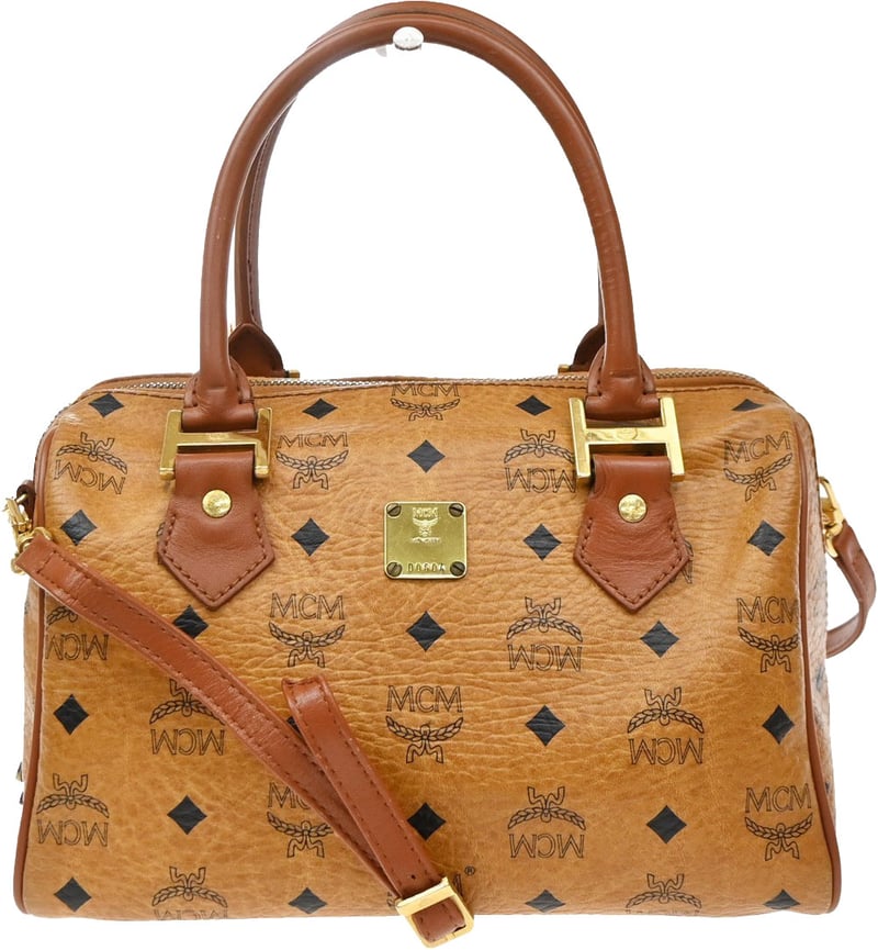 MCM Visetos logogramme Leather