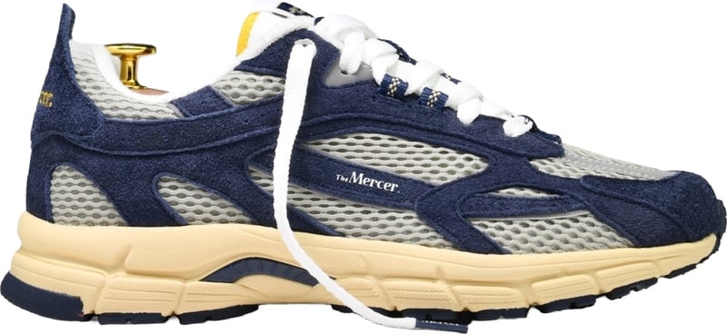 Unisex Lage sneaker met klassiek Americana design Blauw
