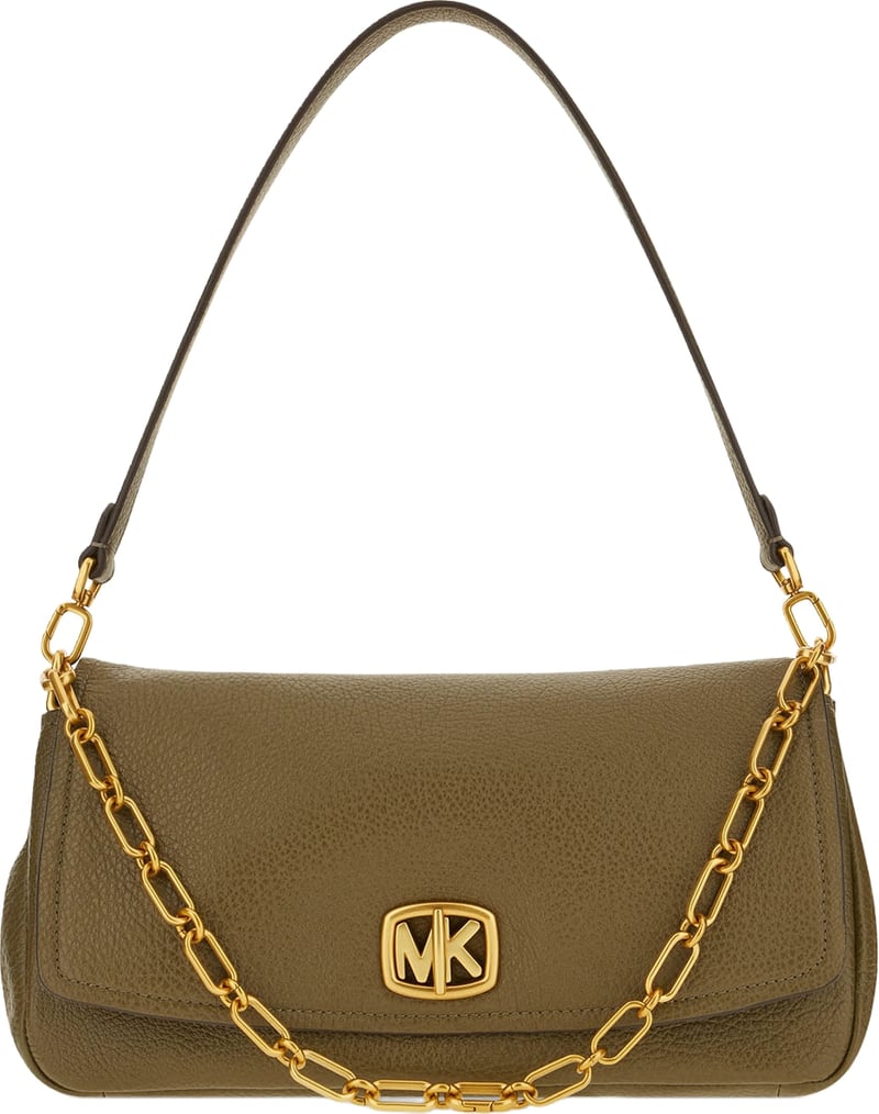 Michael Kors Khaki green large Bryant shoulder bag
