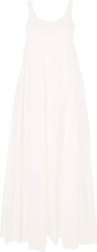 Michael Kors White stretch cotton dress