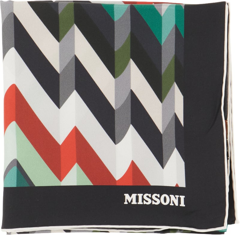 Missoni Printed silk foulard