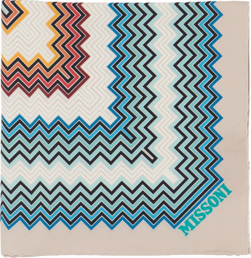Missoni Printed silk foulard