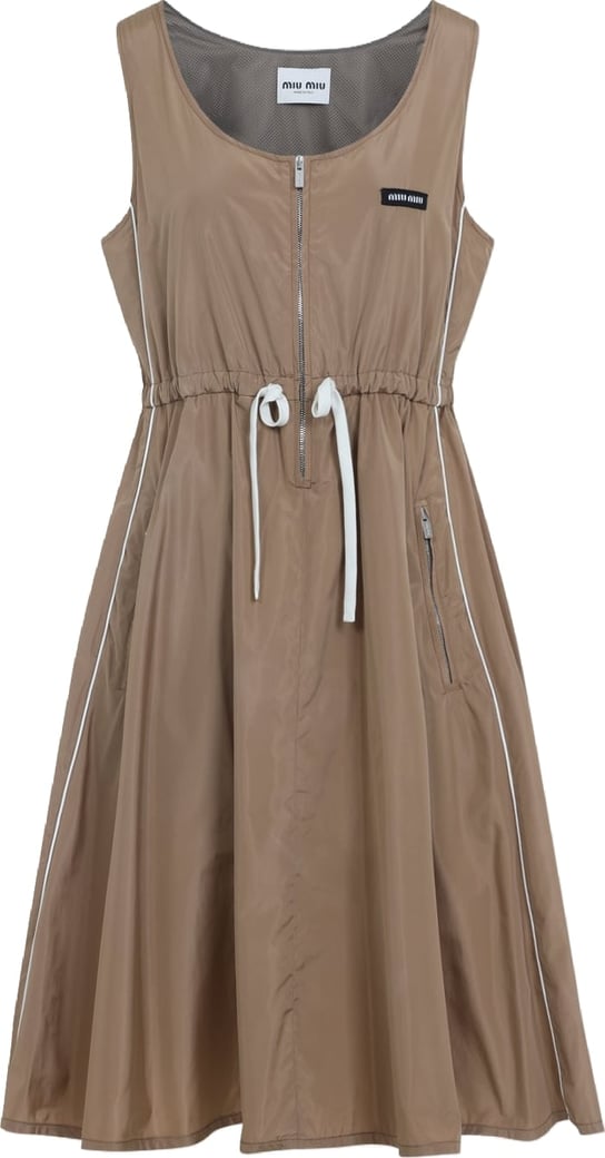 Miu Miu Mini Silk Dress