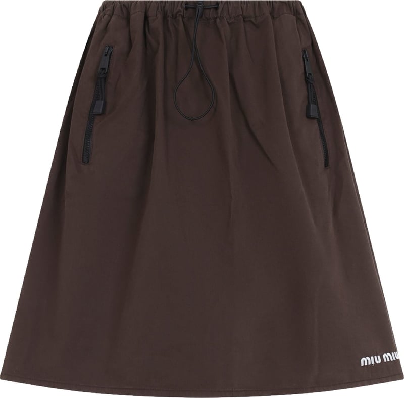 Miu Miu Cotton Skirt