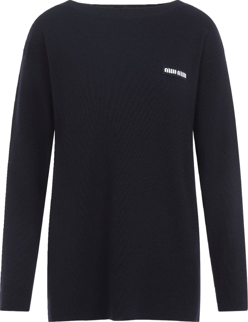Miu Miu Boat-Neck Sweater