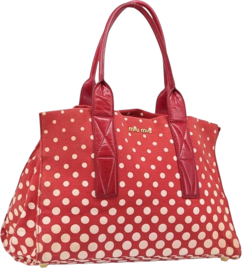 Miu Miu Beau Top Handle Leather Large