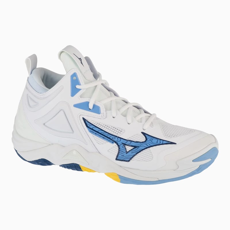 Mizuno Wave Momentum 3 Mid(U) / White/Bellwetherblue/Belairblu