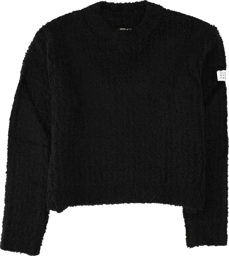 Maglia Testurizzata Effetto Bouclé
