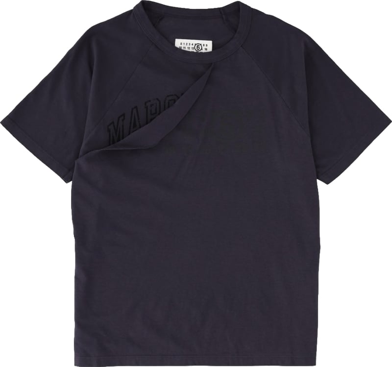 t-shirt con pannello frontale