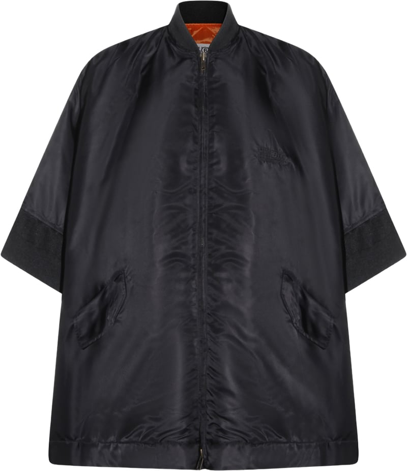 Tailored Black Jacket with Classic Collar