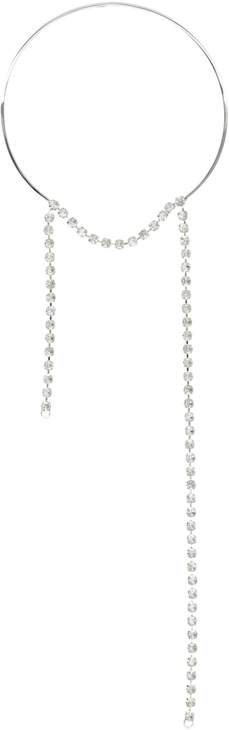 Strass Necklace Argento