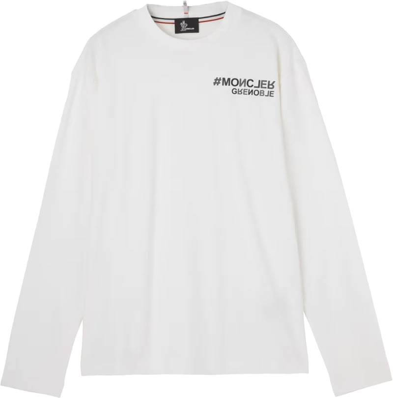 Moncler Long Sleeve T-shirt 'White'