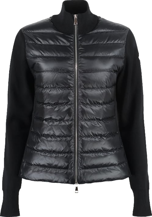 Moncler Cardigan Padded Jacket 'Black'